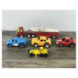 Lot of 5 Die Cast Tonka Collectible Cars / Trucks & Equipment