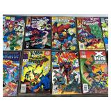 Lot of 16 Collectible Comic Books - X-Men / Quasar / Fantastic 4 / The Spectacular Spider-Man / Spider-Man Team Up / Spider-Man /  Wolverine