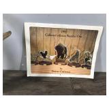 Big Horn Sheep Carved From Moose Antler by Tony Ramer - Wimbledon, ND