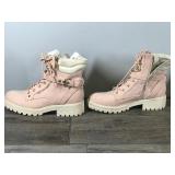 UGG Austria Shoulder Strap Bag & A Pair of GBG Los Angeles Pink High Boots Size 10M