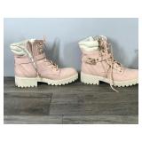 UGG Austria Shoulder Strap Bag & A Pair of GBG Los Angeles Pink High Boots Size 10M