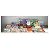 Lot of Kids Items - Puzzles - Kids Books - Coloring Books - Drawing Paper - Markers - Crayons and More