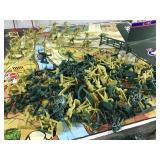 Lot of Military Toys - Army Soldiers Figurines - Large C-130 - Military Jets, Trucks, Helicopters, Battlefield Play Mar and More