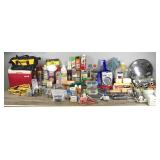 Lot of Hardware, Cleaners, Sealers, Paint Rollers and More