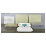 3 - Cutting Boards - Cake Pan with Lid - Rubber Maid Container with Devil Egg Tray