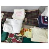 Large Quantity of Fabric - Plate Mats and More - Smoke Free