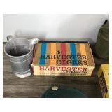 Lot of Collectibles & More - Cigar Boxes - Military Items - Signed Cap by Larry Weishuhn - Rug Beater - Jon E Hand Warmer - Lead Shot Bags (No lead inside) and More