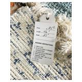 Lot of 7 Woven Rugs - 4 of the Still have the tags on them - Smoke Free