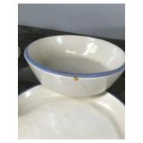 20 Piece Bowman Pottery Dish Ware Set - Fairfax, Vermont USA