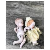 2 - Vintage Bisque Dolls - One Had Markings 661 Germany