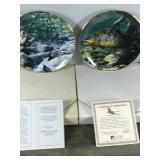 3 - Wildlife Collectible Plates - see more info in description