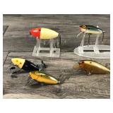Lot of 5 Collectible True Temper Fishing Shad’s