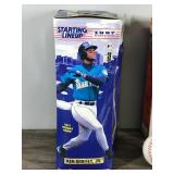 1997 Ken Griffey Jr. Starting Line Up Doll - Wheaties Ceral 1991 Minnesota Twins World Champions Box (Kirby Puckett & Kent Hrbek - Twins baseball with signature - Ken Griffey Jr Beanie Baby