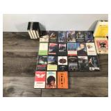 Music Cassette Tapes & 8 Track Tapes - Aerosmith - Elvis - Hank Williams - Deep Purple - Steve Miller Band and More