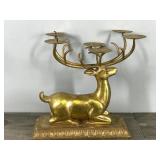 Unique Beautiful Vintage Reindeer Candelabra