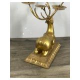 Unique Beautiful Vintage Reindeer Candelabra