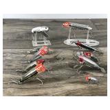 Lot of 10 Collectible Heddon Fishing Lures - see description for more info
