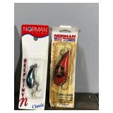 Lot of Norman Fishing Lures in Original Packages