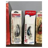 Lot of Norman Fishing Lures in Original Packages