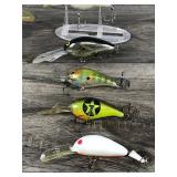 Lot of 10 Norman Fishing Lures