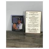 Sam Militello New York Yankees 1992 Leaf Phenoms Autographed Card #BC-16. This item comes with a certificate of authenticity