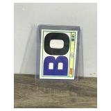 1990 SCORE #697 BO JACKSON BAT ON SHOULDERS ROYALS RAIDERS