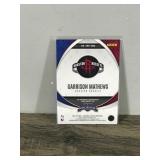 2021-22 Panini Crusade GARRISON MATHEWS Apprentice Auto Card - No. APP-GMA