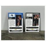 2 - 2023-24 Panini Contenders Rookie Ticket Basketball Cards - Victor Wembanyama (No. RTS-WEM) - Anthony Black (No. RTS-BLK)