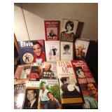 Box of Autobiographies and biographies of famous people