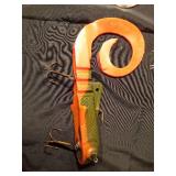 Rubber Musky fishing lure and spinner lure