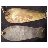 6 Large Daredevil fishing spoons