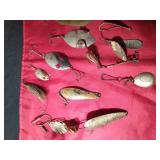 Box of Daredevil spoons and spinners