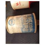 1 Vintage Pure Motor Oil MN centennial fishing bobber and 6 vintage Leonard