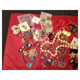 Lot of vintage jewelry and more