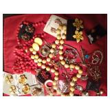 Lot of vintage jewelry and more