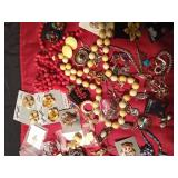 Lot of vintage jewelry and more