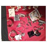 Lot of vintage jewelry and more