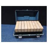 Flambeau tackle box with 9 tackle box containers inside