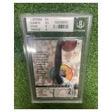 1995-96 E-XL Kevin Garnett Rookie Beckett Graded Excellent