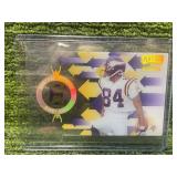 1998 Playoff Momentum Endzone X-Press Randy Moss Rooke Card! Cool Die-Cut