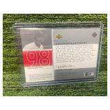 2002 Upper Deck Honor Roll Time Capsule Jersey Card Alex Rodriguez