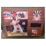 Chicago White Sox Frank Thomas aka BIG HURT Commemorative Wooden Plaque 12x15