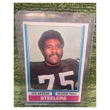 1974 Topps Joe Greene- VINTAGE NFL STEELERS