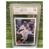 1993 Donruss Sammy Sosa Graded Gem Mint 10.