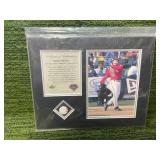 2001 Upper Deck Collectibles Big League Challenge Rafael Palmeiro Ball Relic