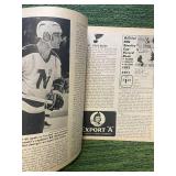 October 1972 Hockey World Magazine Featuring North Stars