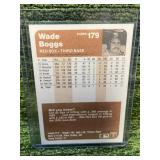 1983 Fleer Wade Boggs Rookie Card