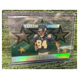 1999 Playoff Prestige Stars of the Playoff Randy Moss Cool DieCut