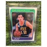 1988 Fleer Basketball John Stockton Rookie Card