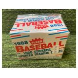 1988 Fleer Update Trading Cards Factory Sealed Set
